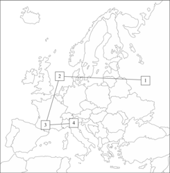 Carte de l'Europe