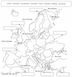 Repères chronologiques 1947-2002 / Carte de l'Europe - illustration 1