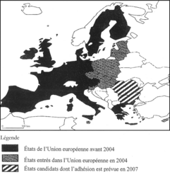 Carte de l'Union européenne et perspectives