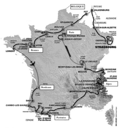 Tracé du tour de France - illustration 4