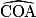 \widehat{\mathrm{COA}}