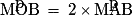 \mathrm{\widehat{MOB}}\,=\,2\,{\times}\,\mathrm{\widehat{MAB}}