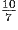 \frac{10}{7}