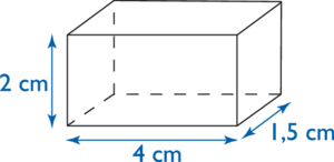 aire d'un parallélépipède rectangle - illustration 1