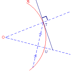 Démontrer qu'une droite est tangente à un cercle - illustration 2