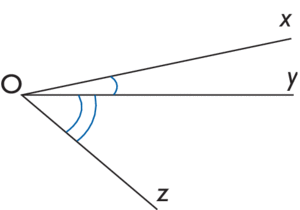 angles adjacents - illustration 1