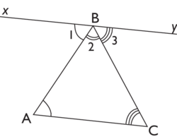 calcul d un angle dans un triangle