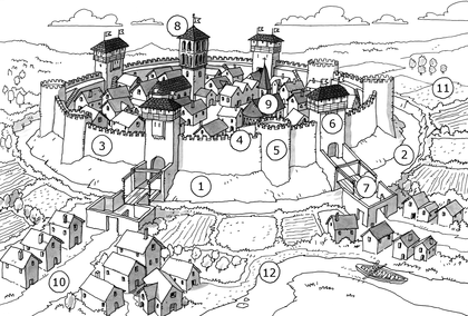La ville au Moyen Âge - illustration 1