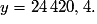 y=24\,420,4.