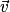 \vec{v}