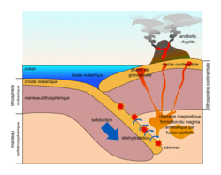 La tectonique des plaques, la convergence, les zones de subduction - illustration 3