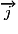 \overrightarrow{j}