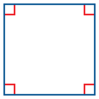 Le carré, le rectangle et le triangle rectangle - illustration 1