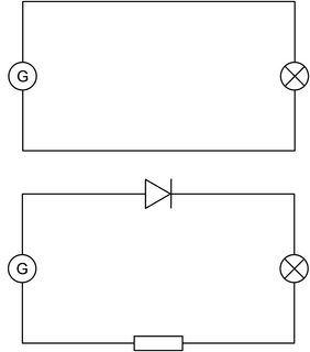 Exemples de circuits en série