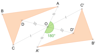16 Transformations : symé-trie centrale - illustration 2