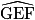 \widehat{\mathrm{GEF}}