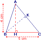 Calculer l'aire d'un triangle - illustration 1