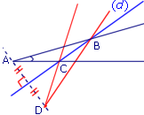Construire le symétrique d'un angle par symétrie axiale - illustration 5