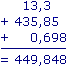 Additionner des nombres décimaux - illustration 1