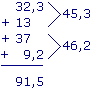 Additionner des nombres décimaux - illustration 2