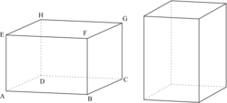 Reconnaître un parallélépipède rectangle - illustration 1