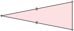 Reconnaître et construire un triangle isocèle - illustration 1