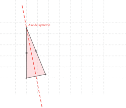 Reconnaître et construire un triangle isocèle - illustration 3