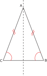 Reconnaître des triangles particuliers - illustration 1