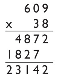 Poser et effectuer une multiplication - illustration 3