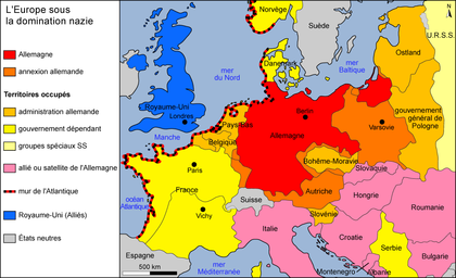 L'Europe sous la domination nazie - illustration 1