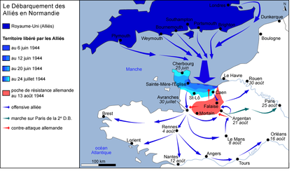 Le débarquement des Alliés en Normandie - illustration 1