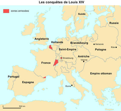 Les conquêtes de Louis XIV - illustration 1