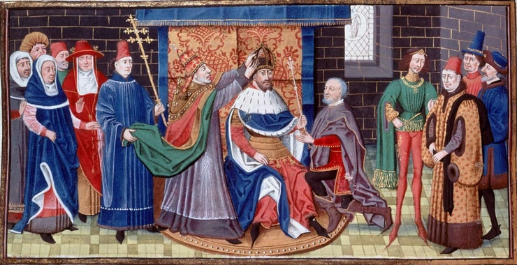 Sacre De L Empereur Charlemagne Miniature Assistance Scolaire Personnalisee Et Gratuite Asp