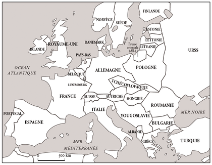 L'Europe en 1920 - illustration 1