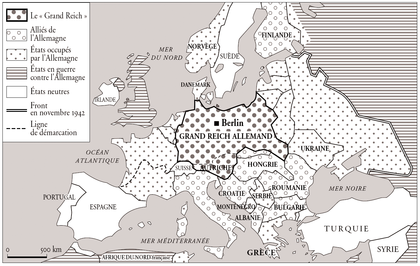 L'Europe nazie en 1942 - illustration 1