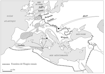 L'installation des peuples barbares dans l'Empire romain (IVe et Ve siècles) - illustration 1