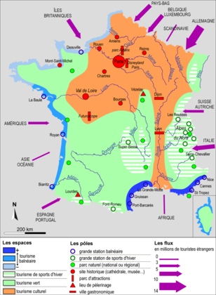 G ographie Cm1 Les Principales Zones Touristiques En France PFMR
