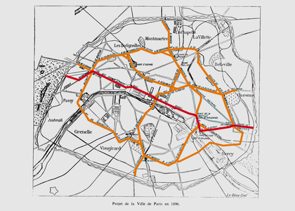 Le projet de chemin de fer métropolitain de la Ville de Paris - illustration 1