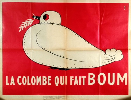 « La colombe qui fait boum » (affiche) - illustration 1