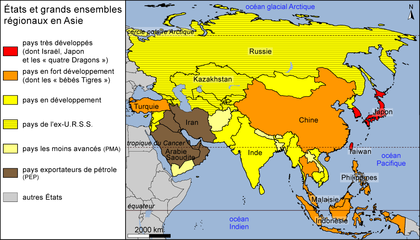 États et grands ensembles régionaux en Asie - illustration 1