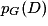 p_{G}(D)