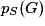 p_{S}(G)