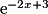 {\mathrm{e}}^{-2x + 3}