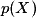 p(X)