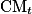 \mathrm{CM}_{t}