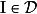 \mathrm{I} \in \mathcal{D}