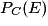 P_C(E)