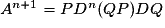 A^{n+1}=PD^n(QP)DQ