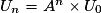 U_n=A^n\times U_0