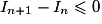 I_{n+1}-I_n\leq 0